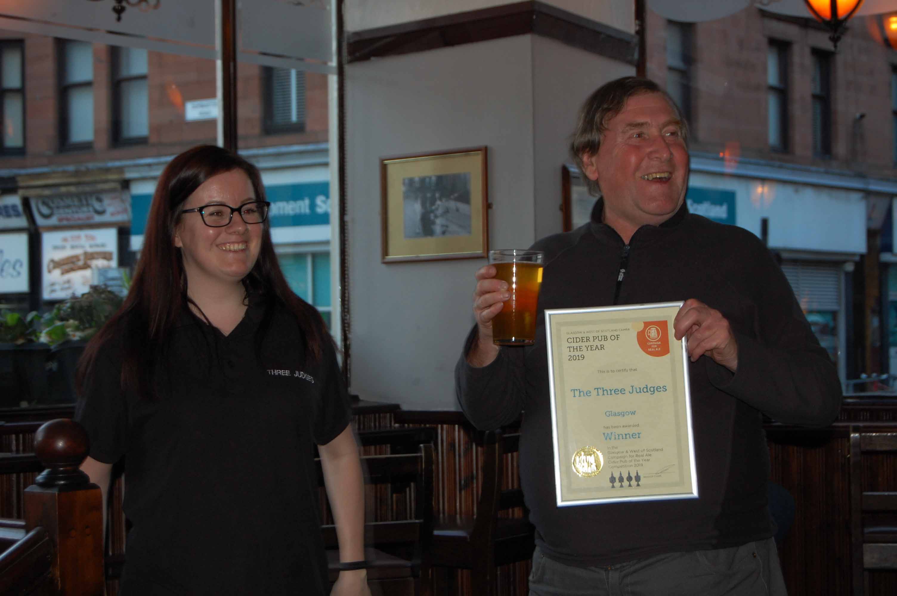 2019 Cider pub of the Year